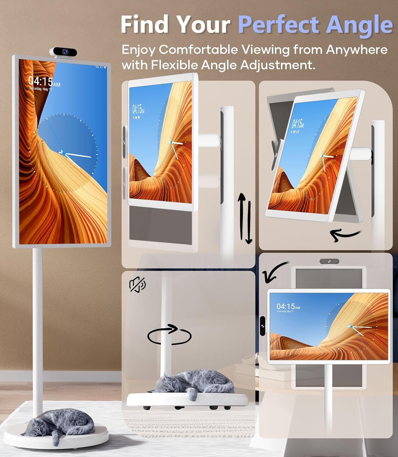 NEW SOLVARE Portable TV