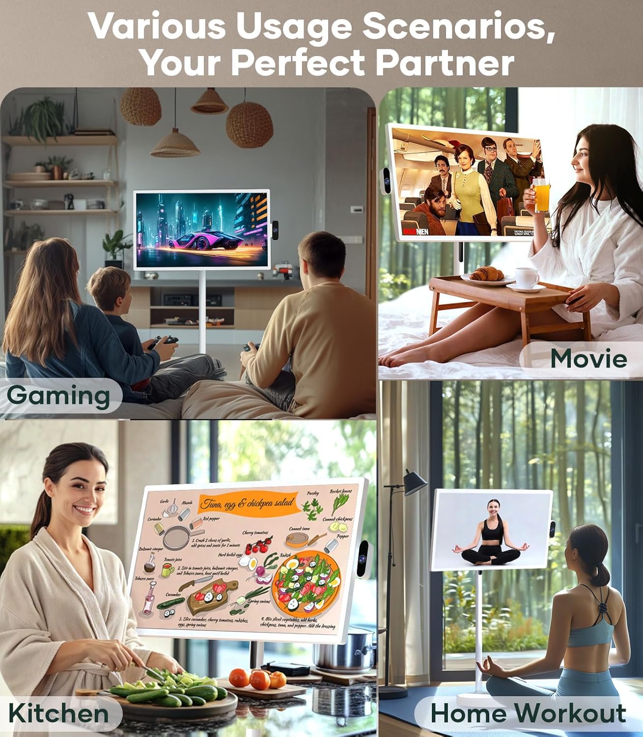 NEW SOLVARE Portable TV